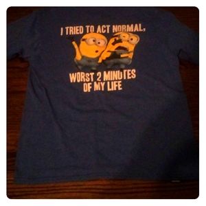 Despicable ME shirt.